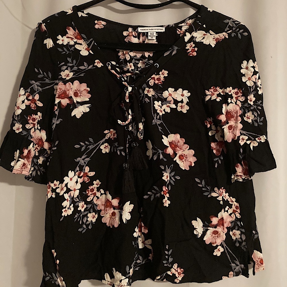 AE Flowy Floral Top